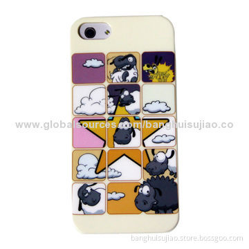 New Small Sheep Wholesale ABS Case for iPhone 5/5S, Customized Logos, Printing Ways Welcomed